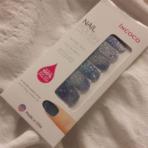 Incoco Makeup Seeing Stars Incoco Nails Blue Silver Poshmark