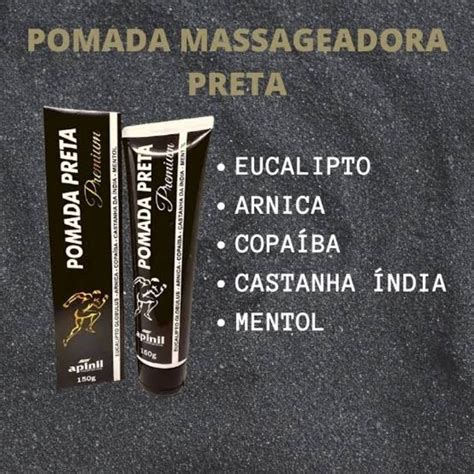 Kit 03 Pomada Massageadora FISIOFORT Premium Shopee Brasil