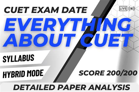 Cuet Syllabus Exam Pattern Books All Subjects And More