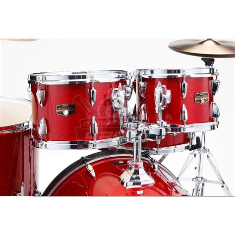 Tama Ip H W Brm Bateria Imperialstar Rojo Quemado Metalico Piezas