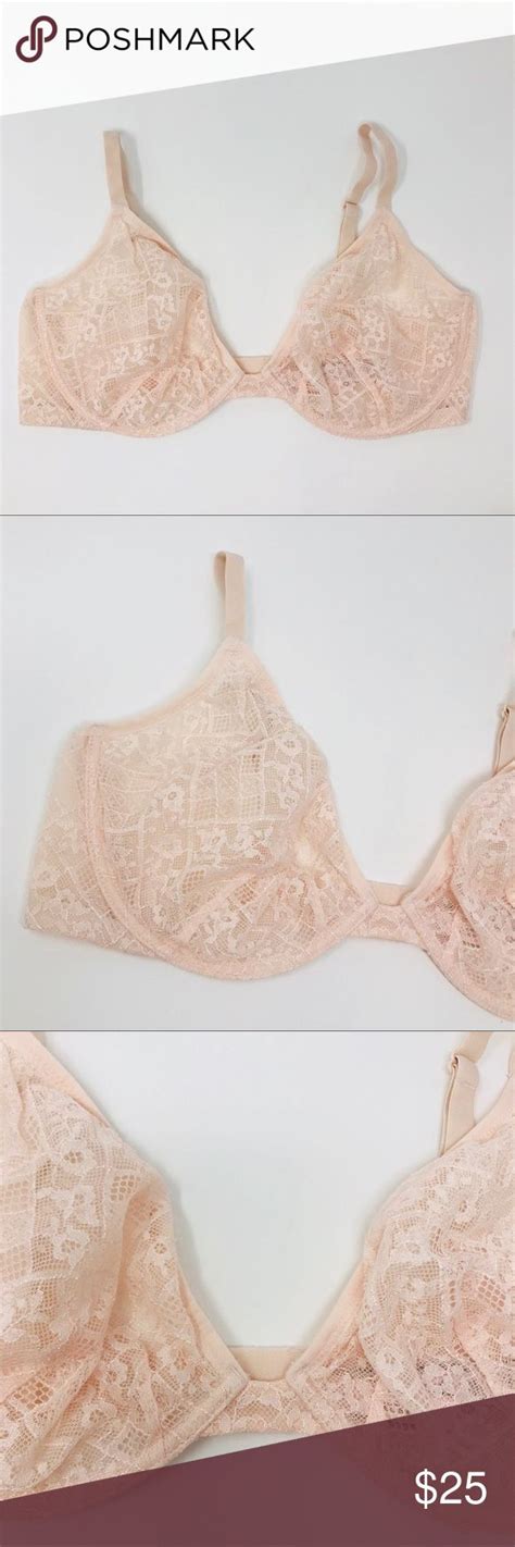 NEW Victorias Secret 36DD Unlined Plunge Pink Bra Pink Bra Bra Unlined