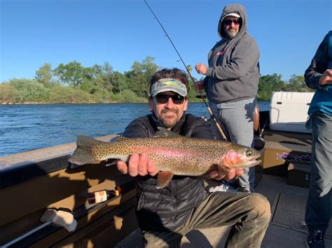 Fishing Wild Rainbow Trout On The Sacramento River