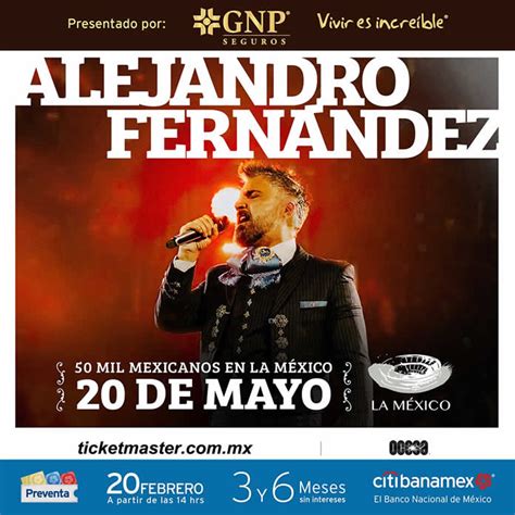 Alejandro Fern Ndez En La Plaza De Toros La M Xico El De Mayo