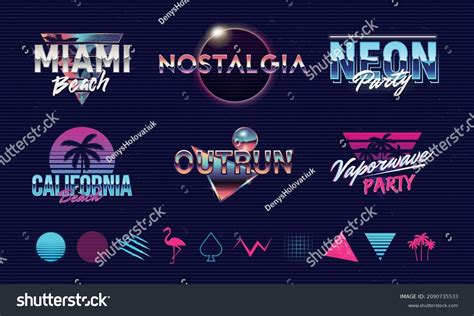 Retro 80s Logo Tranetbiologiaufrjbr