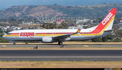 Hp Cmp Copa Airlines Boeing At San Jose Juan Santamar A