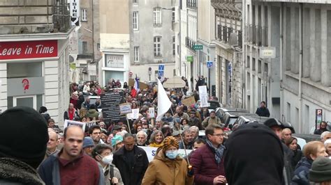 Manifestation Anti Pass Sanitaire NANTES 20 11 21 YouTube