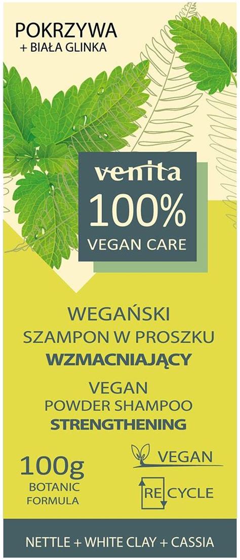 Szampon do włosów Venita Bio Szampon Wzmacniający Do Włosów 100 g