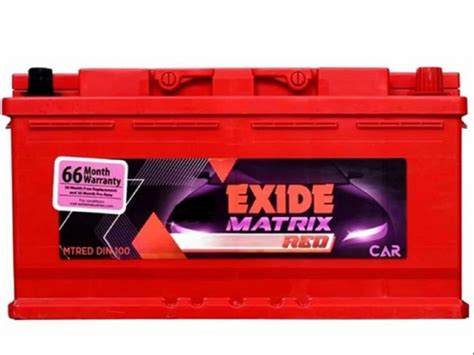 Exide Mtreddin Matrix Red Car Battery At Pune Id