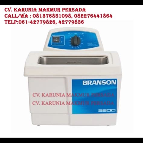 Jual ULTRASONIC CLEANER 2.8 LITER - BRANSON ULTRASONIC CLEANING BATH ...