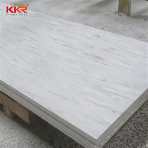 Seamless Joint Artificial Stone Chipboard Acrylic Solid Suface Sheets