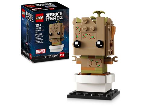 New February 2024 Brickheadz Lineup Includes Knuckles Shadow Stitch