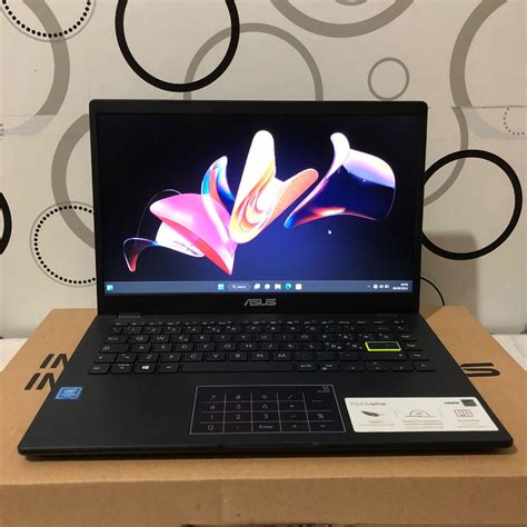 Jual Laptop New Asus E410ma Celeron N4020 Ram 4gb Ssd 128gb Win 11 Pro