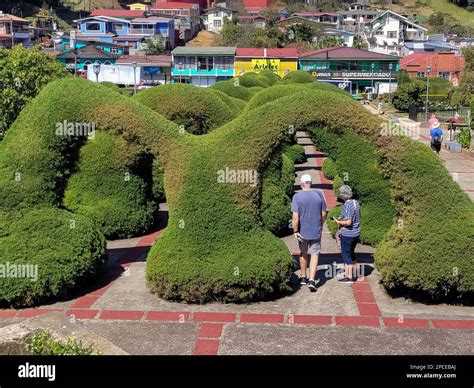 Zarcero, Costa Rica - The topiary garden in Parque Francisco Alvarado ...