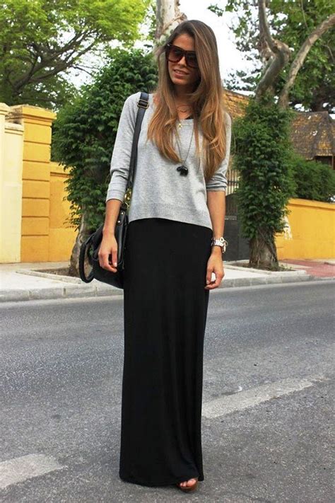 25 Long Skirt Ideas In Winter • Inspired Luv