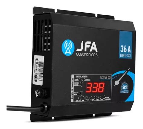 Fonte Carregador Automotiva Jfa 36a Slim Bivolt Original Parcelamento