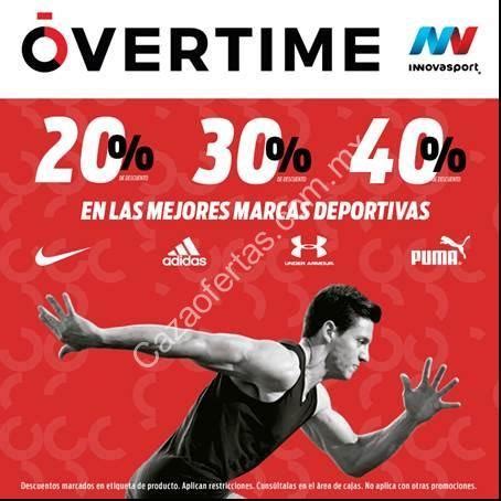 Promoción Innovasport Overtime Hasta 40 de descuento en las mejores