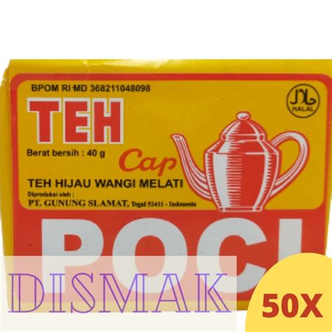 Jual Teh Poci Superior Kuning 50 Pcs Shopee Indonesia