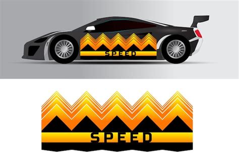 Premium Vector Sport Car Decal Stripes Car Tuning Stickers Speed