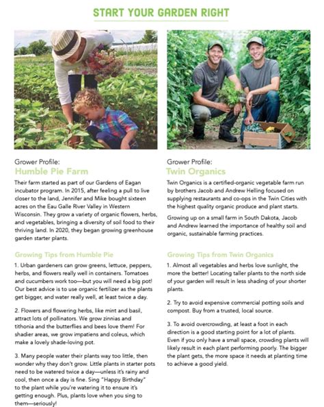 Start Your Garden Right - Wedge Community Co-ops