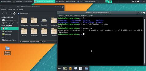 Como He Personalizando Mi Debian 10 Con Xfce 4 12