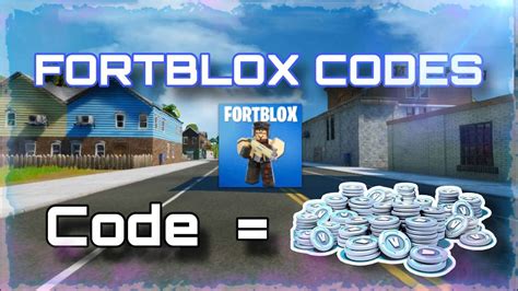 All Working Fortblox Codes Youtube