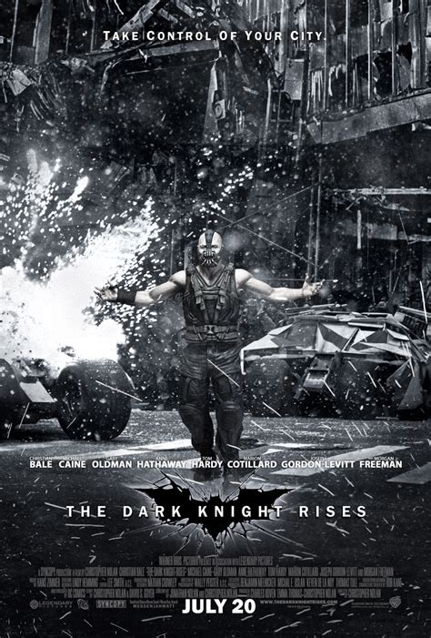 The Dark Knight Rises Poster Goldposter