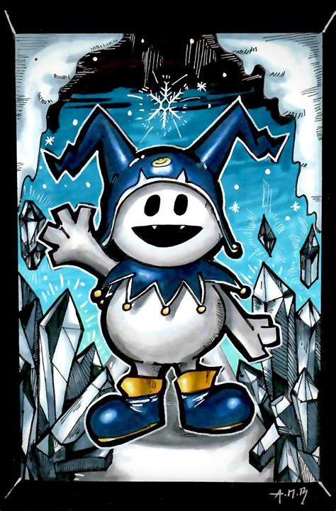 #001 - Jack Frost Fan Art. : r/Megaten