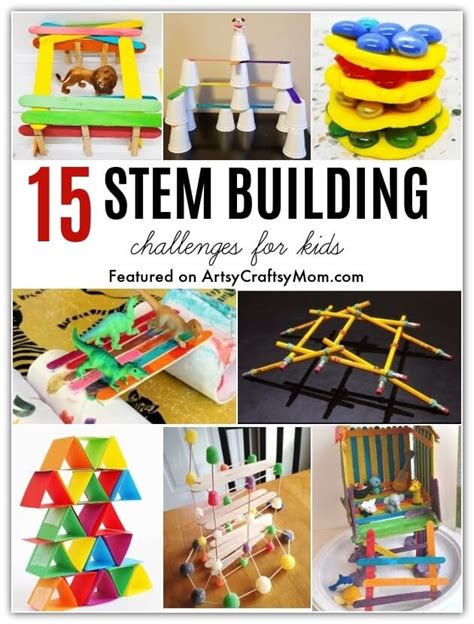 15 Superb Stem Building Challenges For Kids