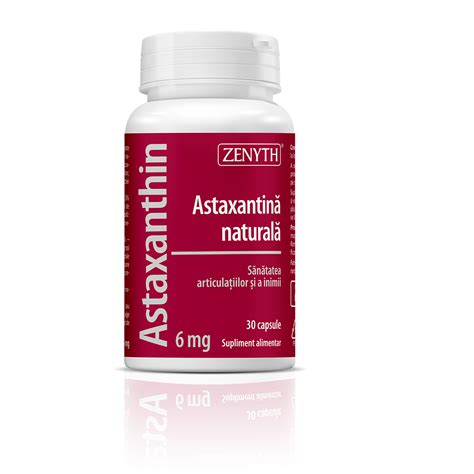 Astaxanthin Mg Capsule Zenyth Farmacie Timisoara