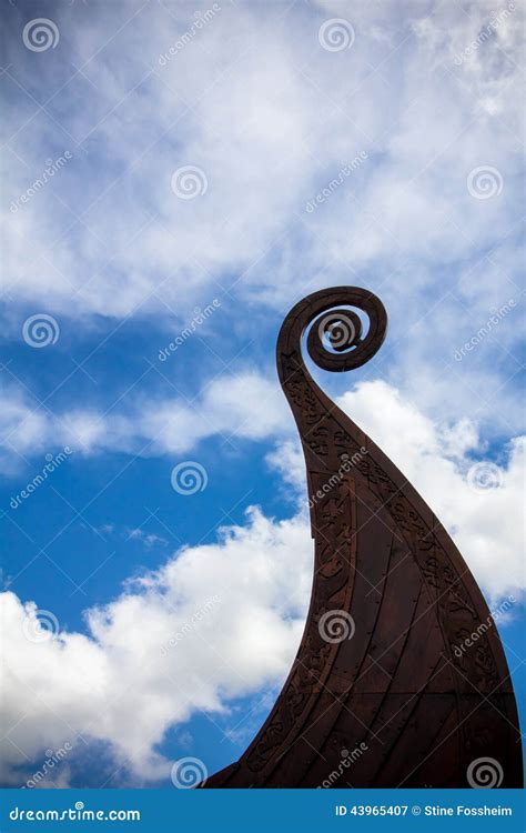 Viking Ship stock image. Image of ancient, ornament, decorative - 43965407