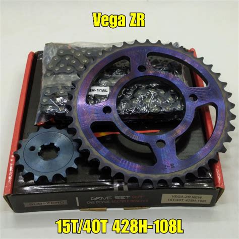 Jual SubZero Gear Set Vega ZR Vega RR Jupiter Z115 Robot Force Fi Paket