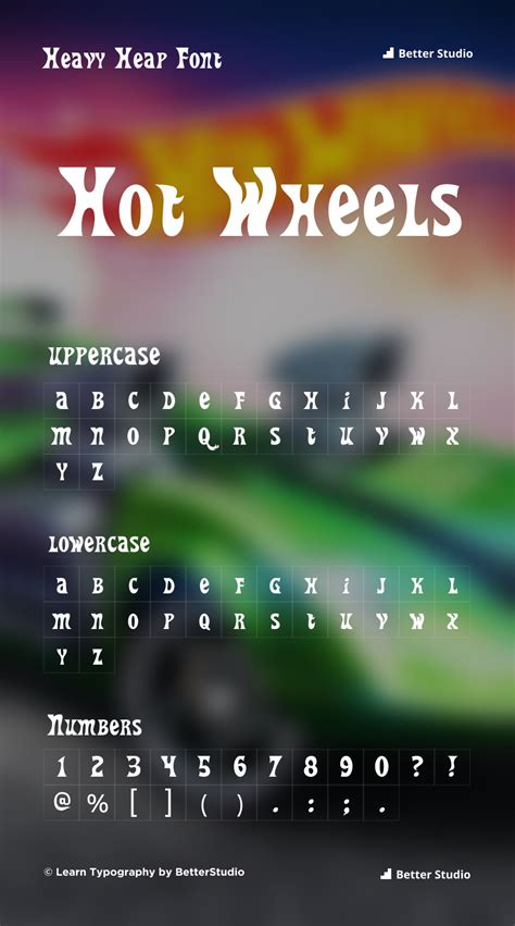 Hot Wheels Font