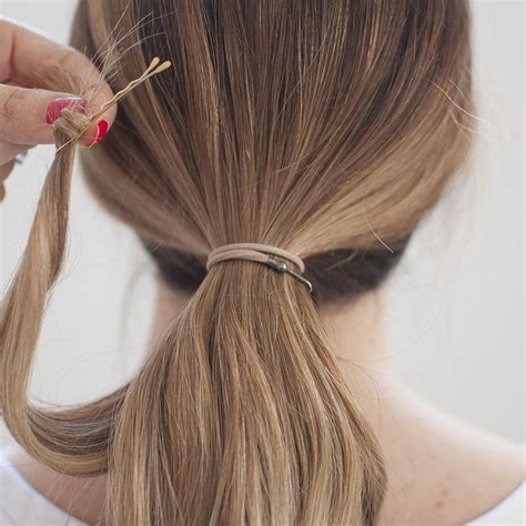 Bobby Pin Tip When Wrapping Hair Around Your Ponytail I Like To Wrap