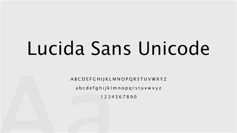 Lucida sans unicode i - pdfloced