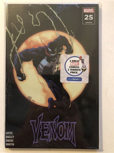 Venom 25 Walmart 3 Pack Variant Sealed Marvel Comics Purple Stegman