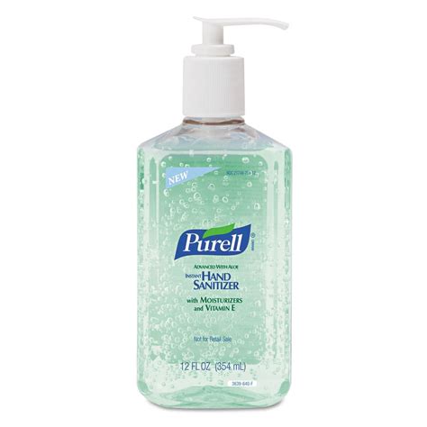 PURELL Advanced Hand Sanitizer Soothing Gel With Aloe 12oz Pump