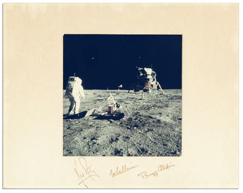 Lot Detail Apollo 11 Crew Signed Photo