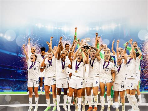 The Official UEFA Womens EURO 2022 Winners Lionesses Bring It Home