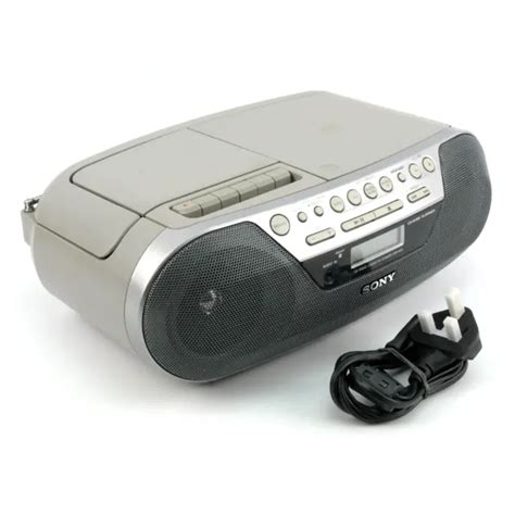 Sony Cfd S Cd Radio Cassette Recorder Cfd S Portable Boombox