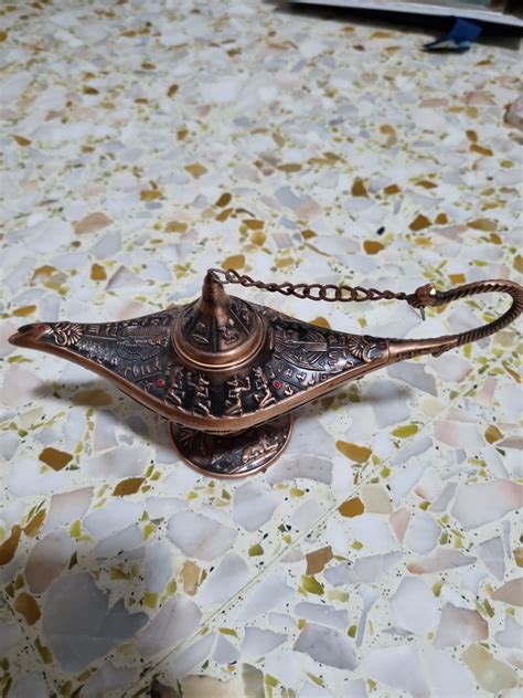 Egyptian Aladdin Lamp, Hobbies & Toys, Memorabilia & Collectibles, Vintage Collectibles on Carousell