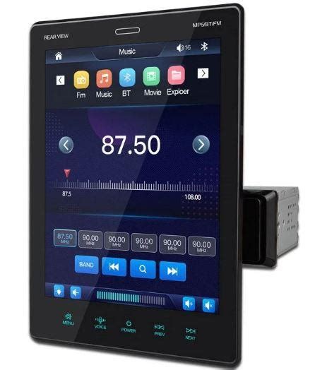 Автомагнитола Пионер Pioneer Pi-1007 на Андроиде 1 Дин 9,5" Android 10. ...