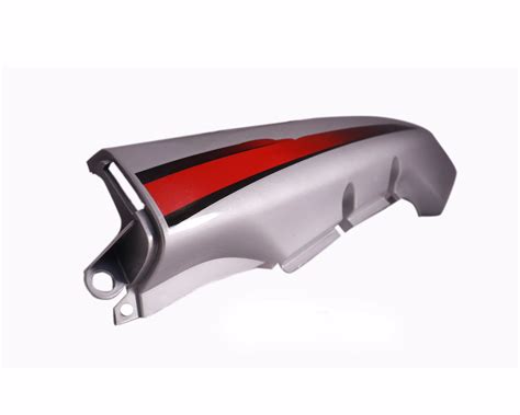 Tail Panel Seat Cowl Hero Passion Plus Silver Red Stk Indian Bikes