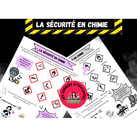 La sécurité en chimie