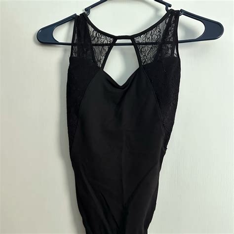 Mirella Black Lace Fashion Leotard Tutulist