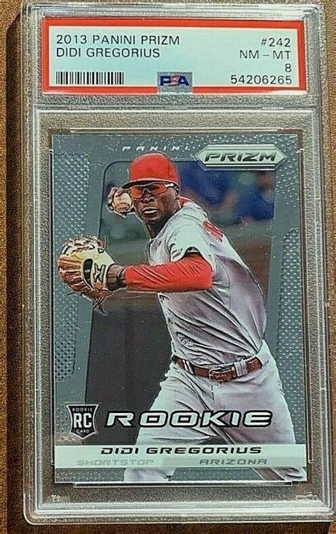 Panini Prizm Baseball Didi Gregorius Rookie Psa Ebay