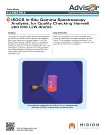 ISOCS In-Situ Gamma Spectroscopy Analysis, for Quality Chec