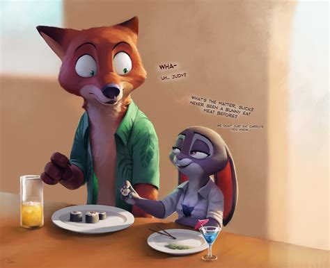 Carnivore bun. (art by @ss1msy) : r/zootopia