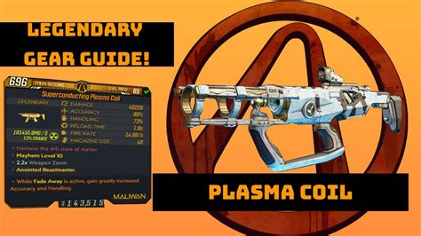 Borderlands 3 Plasma Coil Legendary Gear Guide YouTube