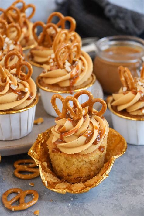 Salted Caramel Pretzel Cupcakes Jane S Patisserie