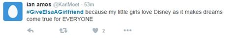 Giveelsaagirlfriend Trends On Twitter As Fans Urge Frozen Creators To Feature Same Sex